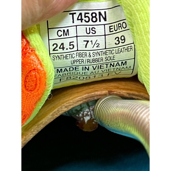 Asics Gel Noosa Tri 9 Running Shoes Women 7.5 Vibrant Multicolor Neon Bright - Picture 10 of 10